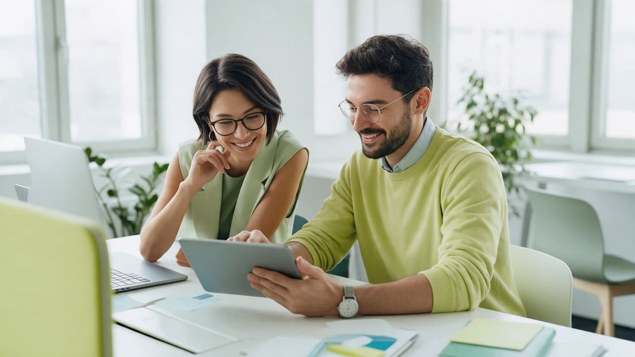 Freelancers comparing a simpler expense workflow